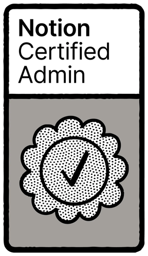 Notion Certified Admin
