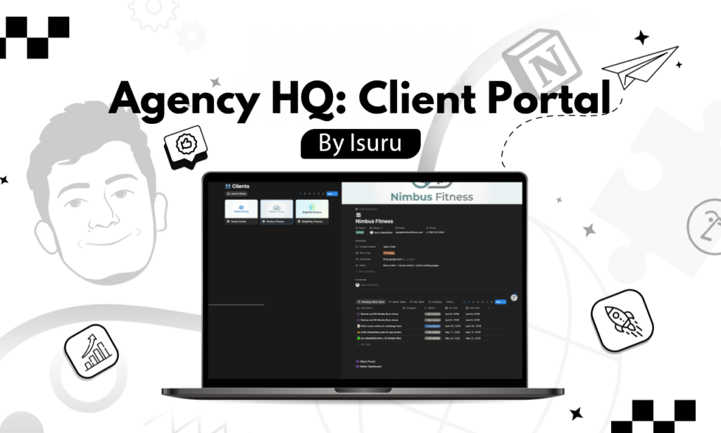 Agency HQ, Client Portal in Notion