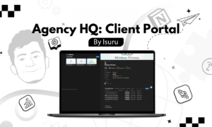 Agency HQ, Client Portal in Notion