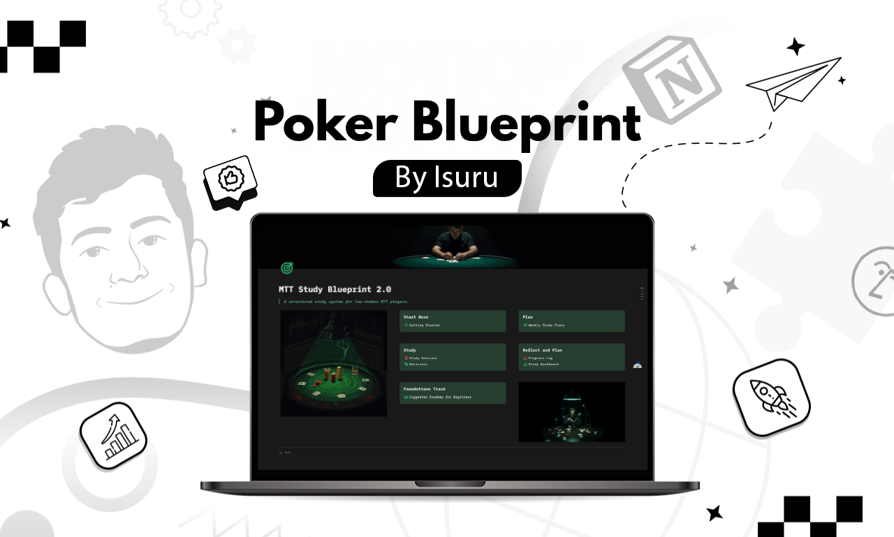 MTT Study Blueprint : Poker Training System