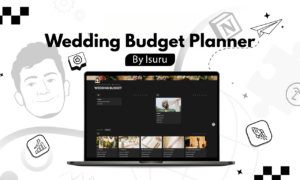 Wedding Budget Planner Notion