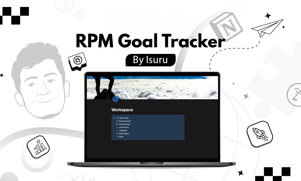 Notion RPM Workspace Based on Tony Robbins RPM Method