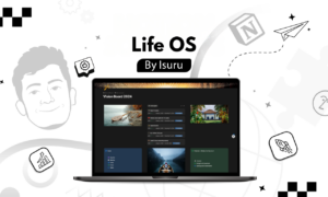 Mind map to Notion: Notion Life os