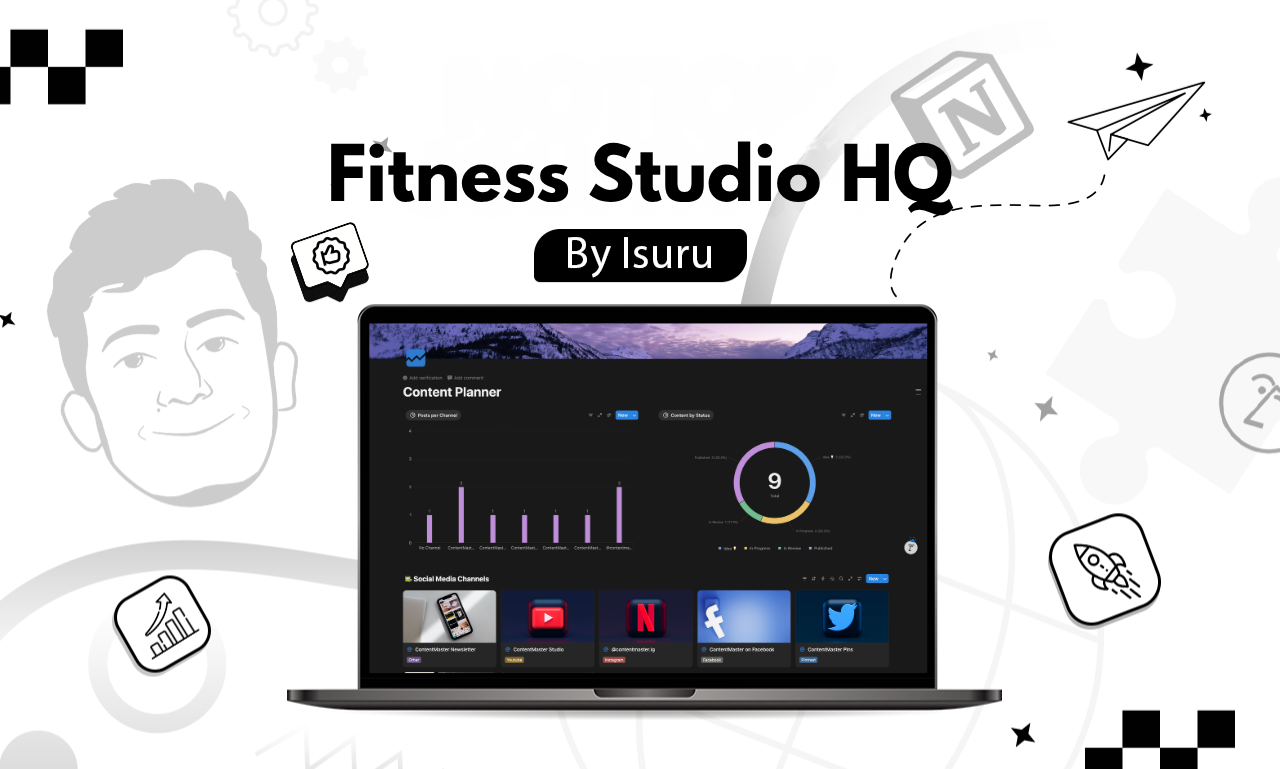 Two-Studio Fitness Operations Hub